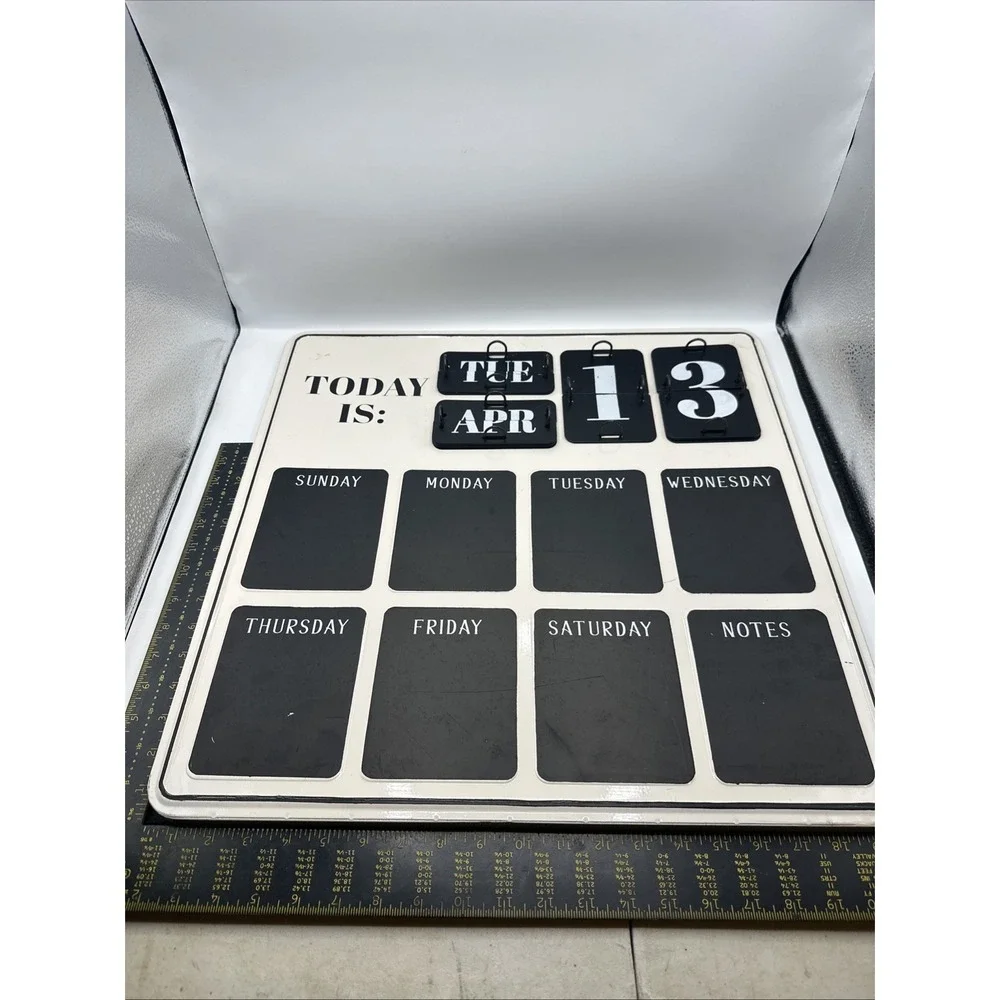 Red Shed Home & Gifts Metal Chalk Calendar 20